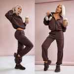 Komplet dresowy Asti mocca