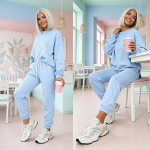 Komplet z masełka Verona baby blue