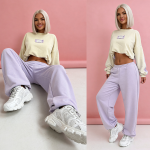 Komplet dresowy Duo fiolet-kokos