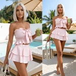 Bawełniany 3-częściowy set Fiorella puder