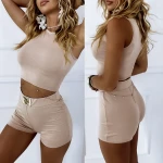 Komplet top i spodenki 932 NUDE
