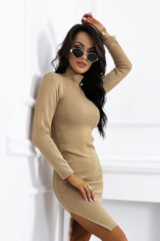 sukienka mini mocca