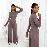 Komplet z wiskozy Taylor mocca