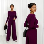 Komplet z wiskozy Taylor burgund