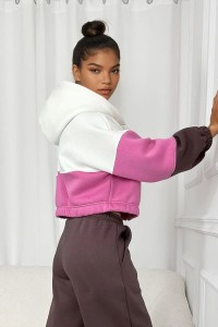 trzykolorowy dres