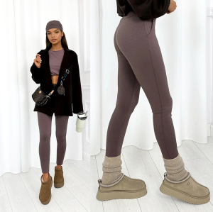 legginsy-damskie-soft-z-wiskoza-brazowe