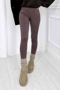 legginsy-damskie-soft-z-wiskoza-brazowe