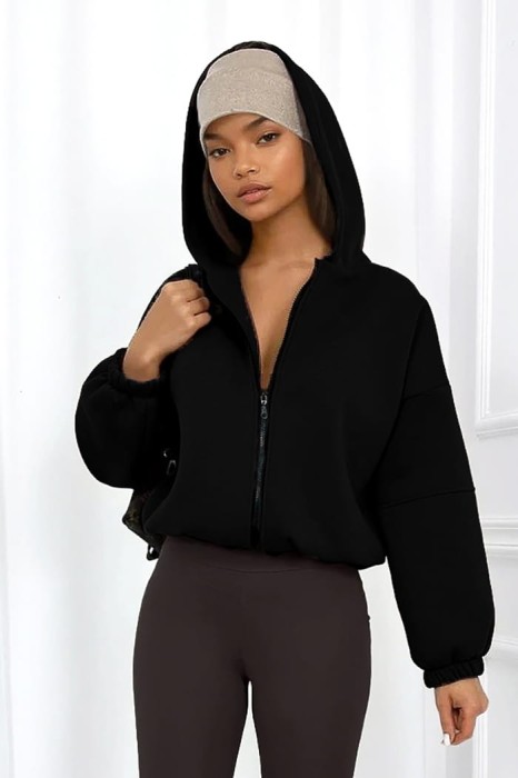 bluza-damska-oversize-rozpinana-z-kapturem-czarna