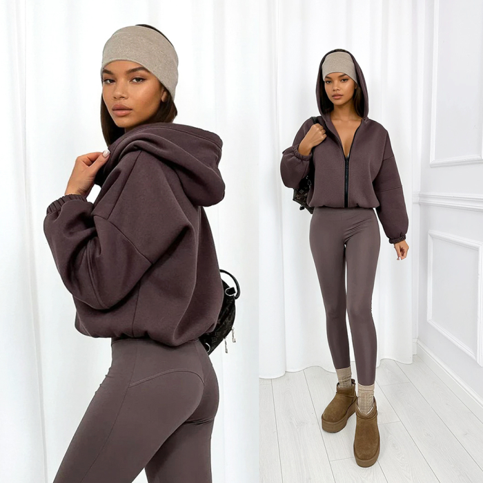 bluza-damska-oversize-rozpinana-z-kapturem-brazowa