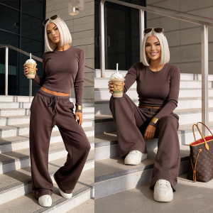 komplet-dresowy-damski-luzny-wiskoza-brazowy